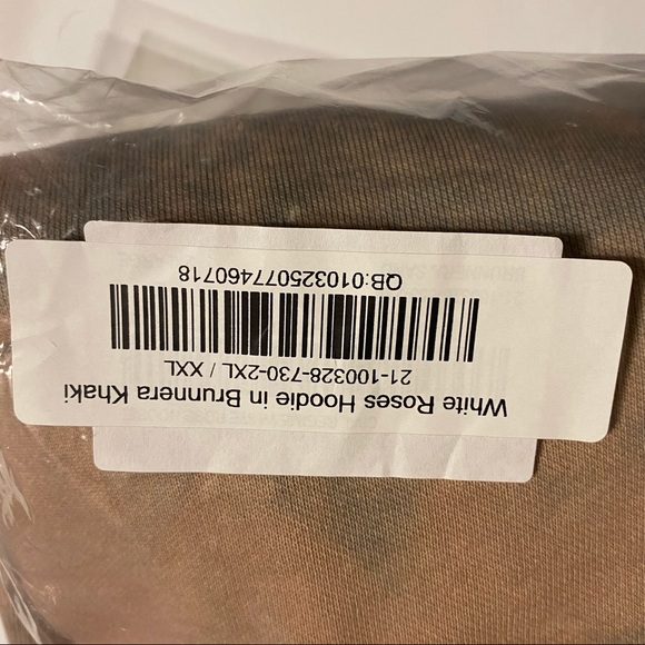 Civil Regime Rose Hoodie Brunnera Khaki wash Sweatshirts & Hoodies